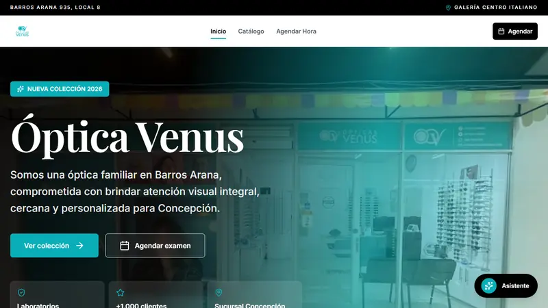 Miniatura del sitio Optica Venus